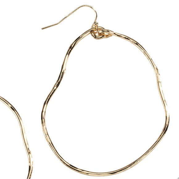 NWT MOCHI GOLD OR SILVER LIGHTWEIGHT EVERY DAY WAER STATEMENT EARRINGS - Picture 3 of 16